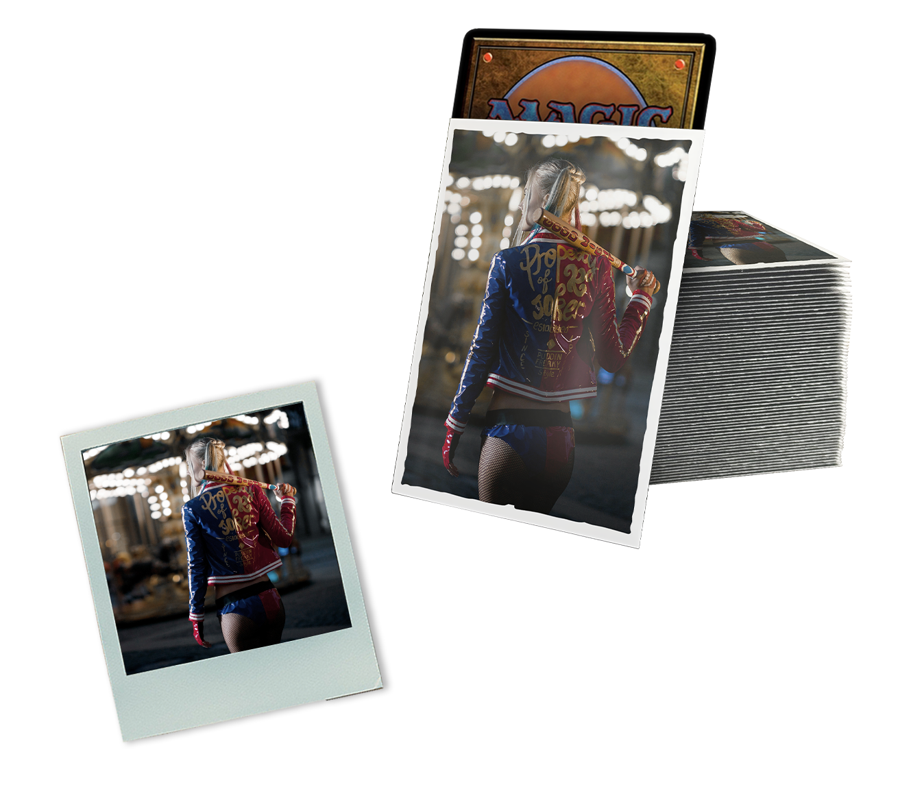 Dragon Shield Custom Sleeves (Standardgröße) - Kartenhüllen mit deinem Bild