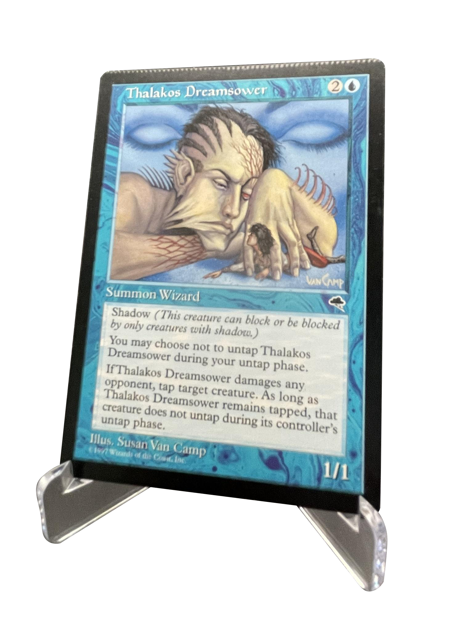 Magic the Gathering - Thalakos Dreamsower (Tempest) Crimped